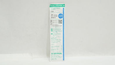 Braun 4252520-02 Introcan Safety FEP IV Cath. 22G x 1 3/4inch 26ml/min